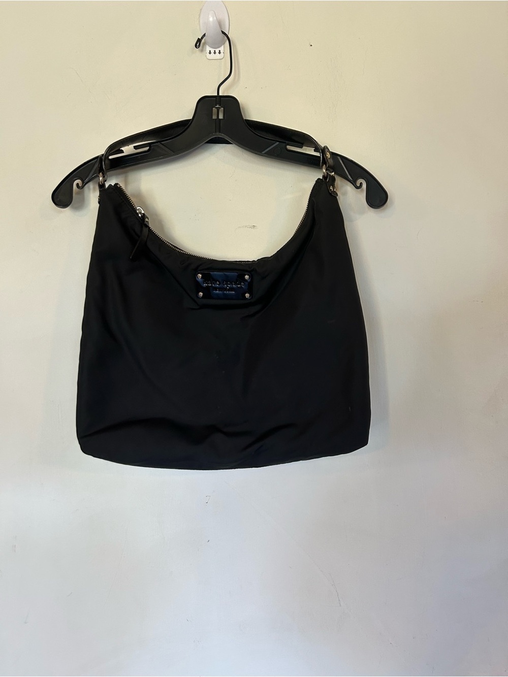 Kate Spade Black Nylon Hobo
Bag Y2K Style